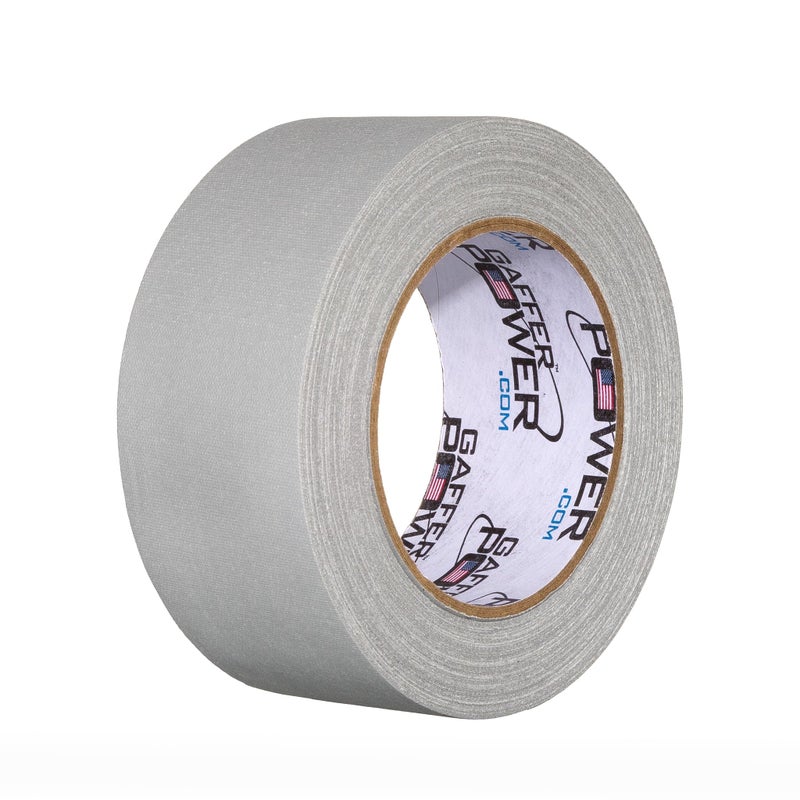 Gaffer Power Real Professional Grade Grey Gaffer Tape, Made in The USA, Heavy Duty Gaffers Tape, Non-Reflective, Multipurpose. 2 Inches x 30 Yards. - Image 1